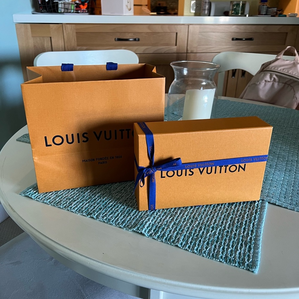 Louis Vuitton bag and box